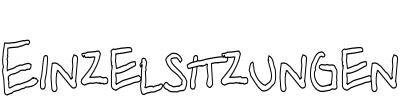 Einzelsitzungen